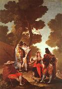 Francisco de Goya The Maja and the Masked Men china oil painting artist